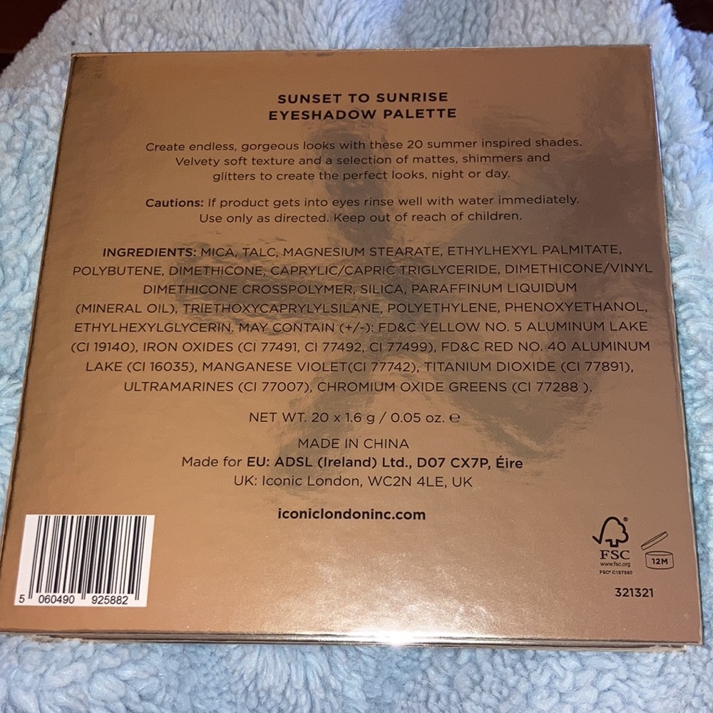 Iconic London sunset to sunrise eyeshadow palette NEW - Picture 4 of 5